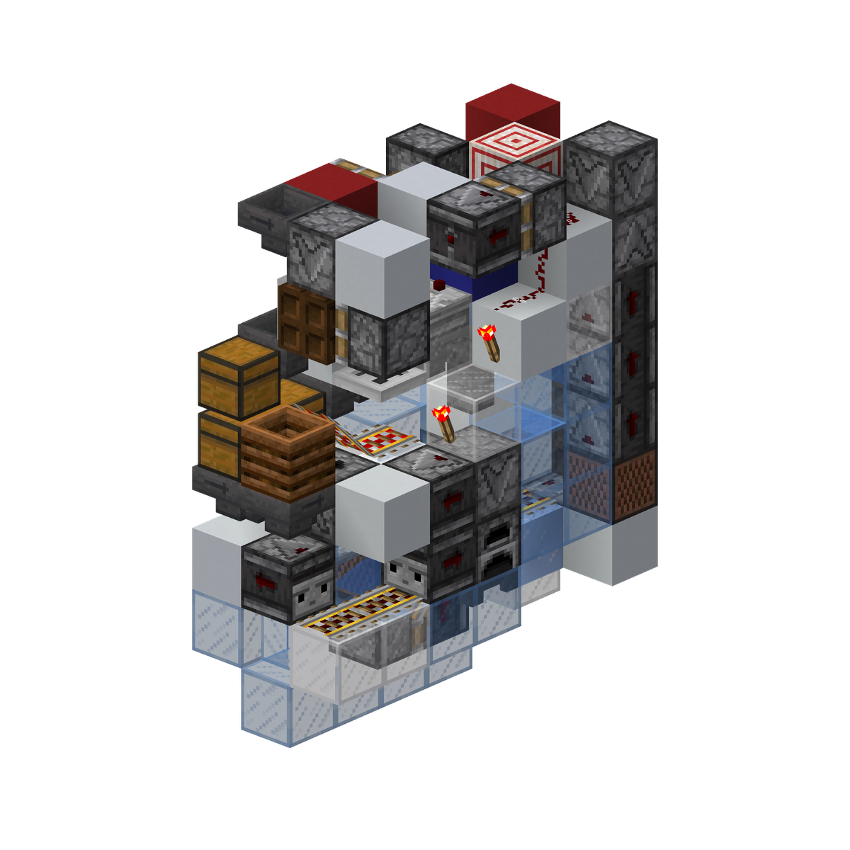 Accessible box unloader and input V2