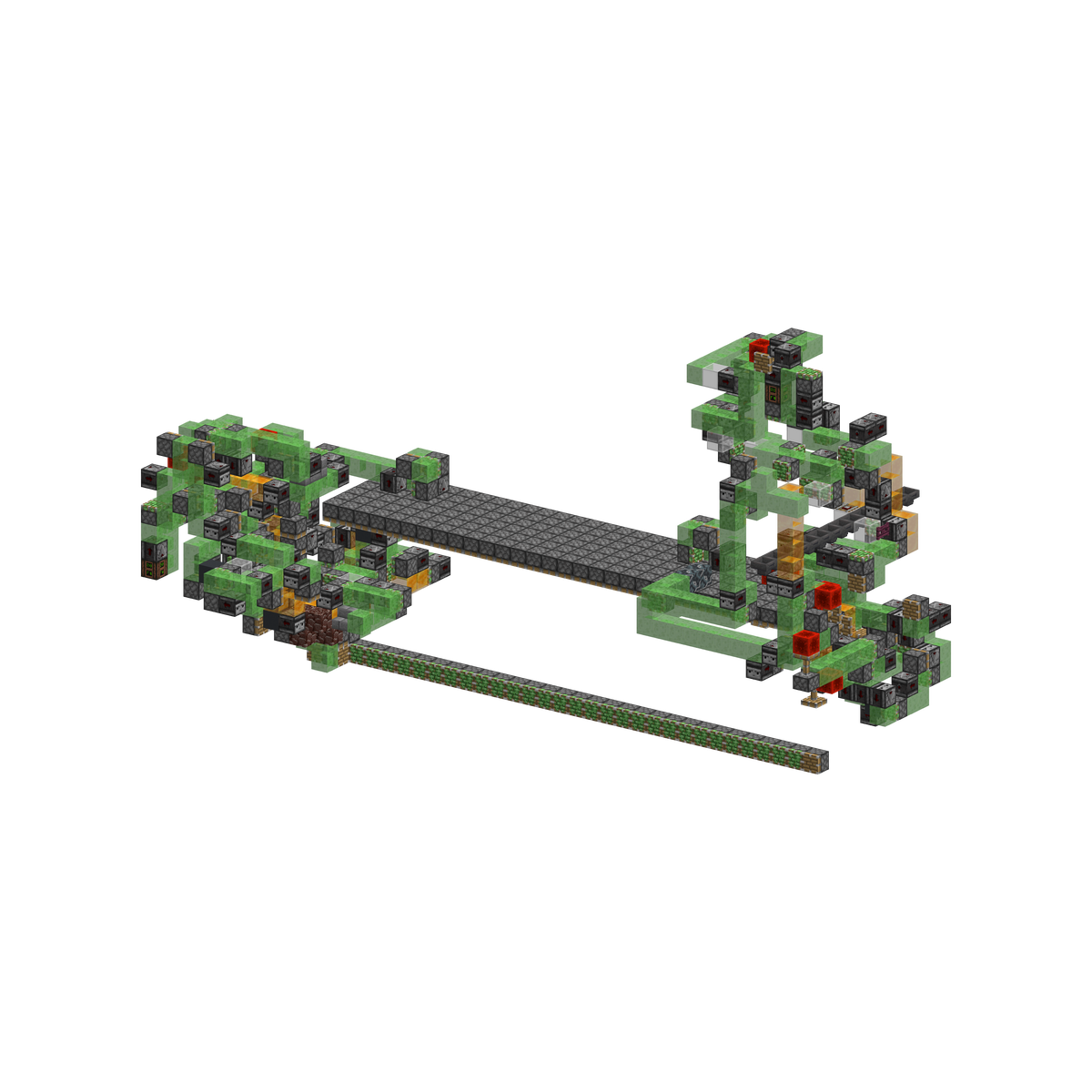 1 Overhead Lossless Bedrock Breaker