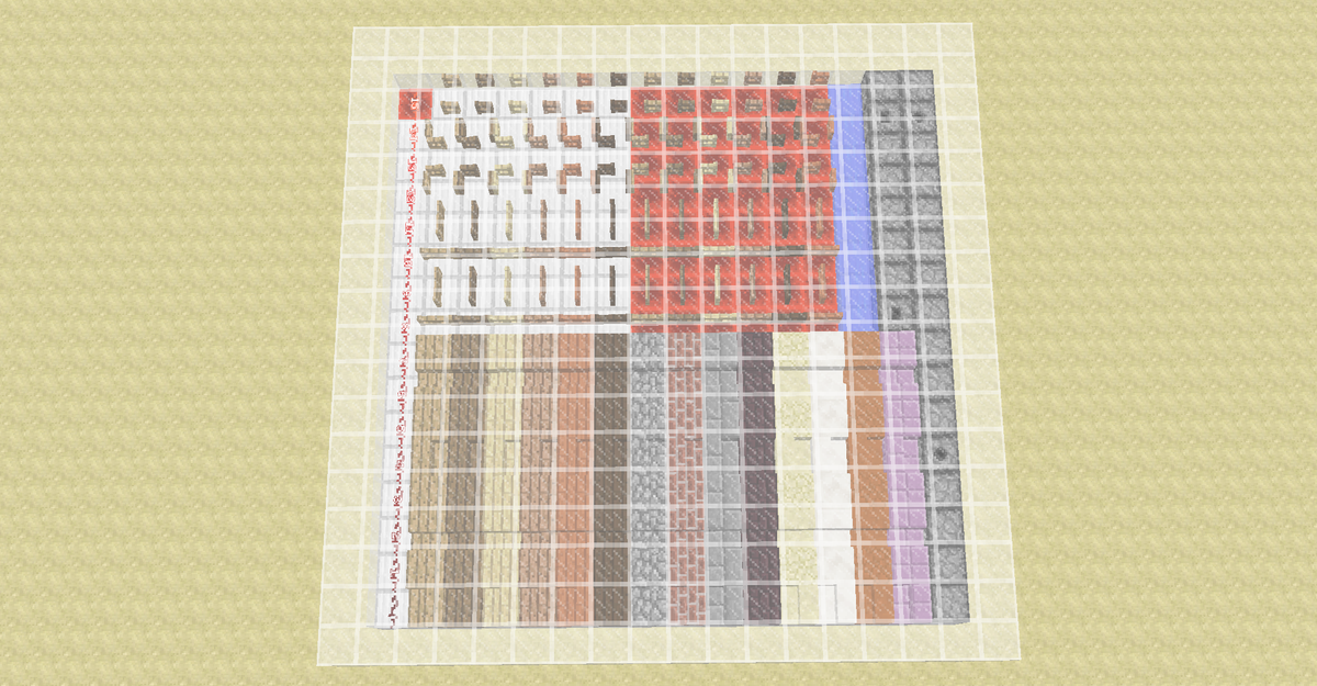 256 Blockstate Registry Palette