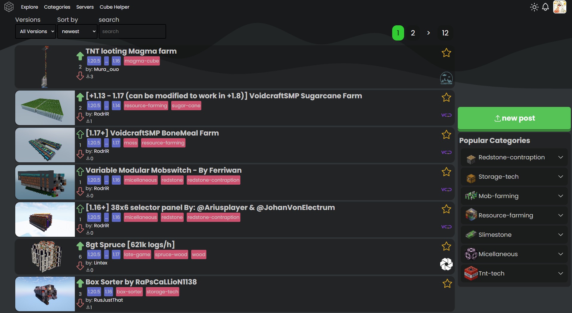 Search interface